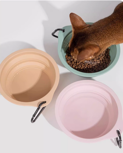 Foldable Silicone Pet Bowl - Pawscode